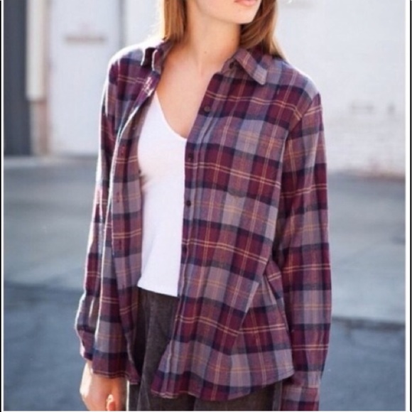 Brandy Melville Tops - BRANDY MELVILLE FLANNEL